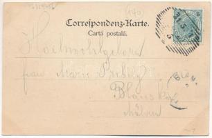 1901 Radauti, Radóc, Radautz (Bukovina, Bucovina, Bukowina); K. k. Staatsgestüt vor der Winterreitsc...