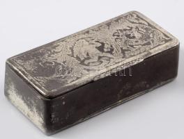 Puttó alakos ón ékszeres doboz, 8,5x4 cm