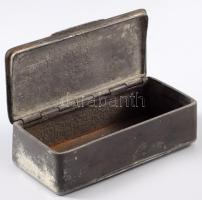 Puttó alakos ón ékszeres doboz, 8,5x4 cm