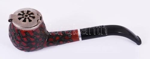 Vegyes pipázással kapcsolatos tétel, pipák, hamuzók, stb