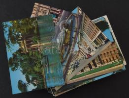 100 db MODERN megíratlan külföldi város képeslap / 100 modern unused foreign town postcards