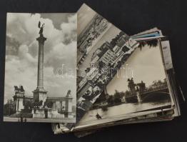 103 db MODERN magyarországi város képeslap (főleg 1960-as évek) / 103 modern Hungarian town postcards (mainly 1960s)