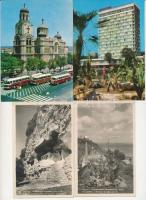 BULGÁRIA - 33 db MODERN város képeslap, színes és fekete-fehér / BULGARIA - 33 modern postcards