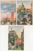 VELENCE - 5 db RÉGI város képeslap / VENICE - 5 pre-14945 town postcards