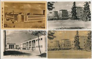 Dunaújváros, Dunapentele, Sztálinváros - 9 db MODERN város képeslap vegyes minőségben