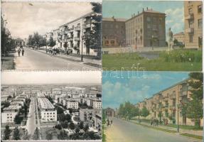 Dunaújváros, Dunapentele, Sztálinváros - 9 db MODERN város képeslap vegyes minőségben