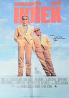 Ikrek, Schwarzenegger, DeVito, filmplakát, ofszet, papír, Sylvester János Nyomda, hajtásnyomokkal, lapszéli szakadásokkal, 83,5x58,5 cm