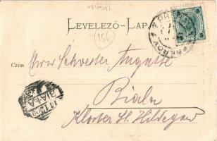 1900 Szász parasztok Erdélyből. Népviselet Magyarországból és Erdélyből. Kézzel festve / Sächsische ...