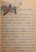 1946 Rákóczi raj. Turul örs. Beleska, 1946. júl. 11-24. Budapesti 5. sz. K.E.G. (Katolikus Egyetemi ...