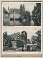 Nürnberg, die Stadt der Reichsparteitage. 10 Postkarten vom Reichsparteitag-Gelände / Leporello book...