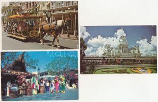 14 db MODERN Disney és Disney World képeslap / 14 modern Disney and Disney World postcards