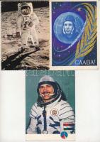 10 db MODERN repülés és űrhajózás képeslap / 10 modern airplane and astronauts postcards