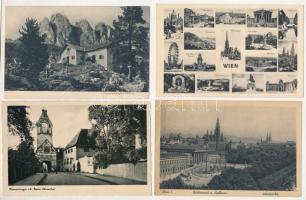 15 db RÉGI külföldi város képeslap / 15 pre-1945 foreign town postcards