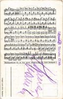 Karl Franz Josef, Tronfolger von Österreich-Ungarn "Radetzky-Marsch" Musikpostkarte No. 26...