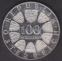 Ausztria 1975. 100Sch Ag "Johann Strauss" T:PP