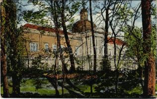 1917 Kistapolcsány, Topolcianky; József Ágost kir. főherceg kastélya. Brunczlik Imre kiadása / castle (EK)