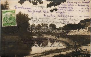 1922 Magyaróvár, Mosonmagyaróvár; Halászi híd. TCV card. photo