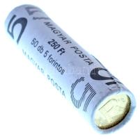 2021. 5Ft "75 éves a Forint - R betű" (50x) Magyar Posta rolniban T:UNC-XF