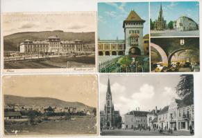 Kőszeg - 12 db MODERN város képeslap, közte néhány RÉGI / 12 modern town postcards, with pre-1945 ones