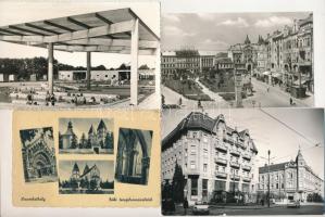 Szombathely - 14 db MODERN város képeslap, közte 1 RÉGI / 14 modern town postcards, with pre-1945 one