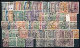 Arató-Parlament bélyegek kis összeállítás közepes stecklapon