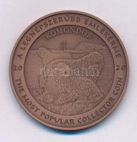 2021. "Magyar Pénzverő Zrt. Látogatói Érem / A legnépszerűbb emlékérme - Komondor" kétoldalas bronz emlékérem kapszulában (42,5mm) T:UNC Hungary 2021. "Hungarian Mint Ltd. Visitor Medal / The most popular Collector Coin - Komondor" bronze medallion in capsule (42,5mm) C:UNC