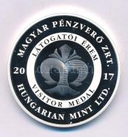 2017. "Magyar Pénzverő Zrt. Látogatói Érem / 25 éve részvénytársaság" kétoldalas Cu-Ni eml...