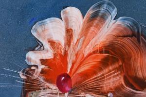 Szász Endre (1926-2003): Női portré. Olaj, farostlemez, jelzett. Alján felületi kopással (feltehetőe...