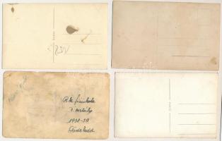 29 db RÉGI fotólap: gyerekek, családok, portrék / 29 pre-1945 photo postcards: children, families, p...