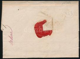 1833 Portós levél / Unpaid cover "BRODY" - Wien