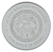 2017. "Magyar Pénzverő Zrt. Látogatói Érem / 25 éve részvénytársaság" kétoldalas Cu-Ni eml...