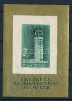 1958 Televízió vágott blokk (25.000)