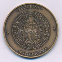 2014. "Magyar Pénzverő Zrt. Látogatói Érem / Elődeink - Nagybánya" kétoldalas bronz emlékérem kapszulában (42,5mm)