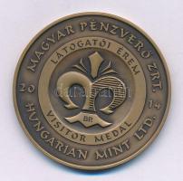 2014. "Magyar Pénzverő Zrt. Látogatói Érem / Elődeink - Nagybánya" kétoldalas bronz emléké...