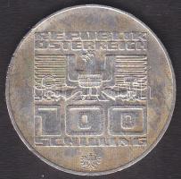 Ausztria 1976. 100Sch Ag "Téli olimpia-Berg Isel sánc" T:2 apró ph.