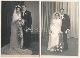 28 db MODERN esküvői fotó, közte néhány régi / 28 modern wedding photos, with some pre-1945 ones