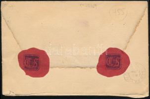 1906 Levél Bécsből 3 db bélyeggel Denverbe / Cover to Denver with 3 stamps "WIEN"