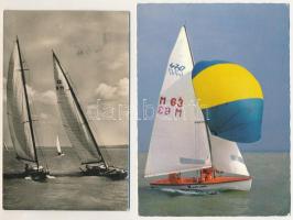 HAJÓ - 14 db MODERN motívum képeslap / SHIP - 14 modern motive postcards