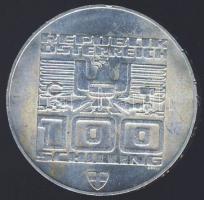 Ausztria 1976. 100Sch Ag "Téli olimpia-Berg Isel sánc" T:2+ apró ph