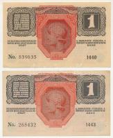 1916. 1K (2x) T:XF,VF