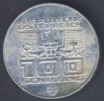 Ausztria 1976. 100Sch Ag "Téli olimpia-Berg Isel sánc" T:2 apró k