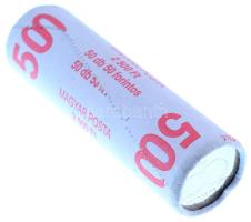2021. 50Ft Cu-Ni-Zn "Eucharisztikus Világkongresszus" (50x) postai rolniban T:UNC,AU