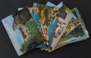 63 db MODERN megíratlan külföldi város képeslap / 63 modern unused foreign town postcards