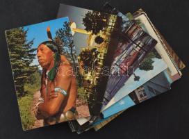 USA ÉS KANADA - 63 db MODERN külföldi város képeslap / USA and CANADA - 63 modern foreign town postcards