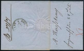 1865 5kr levélen / on cover "FOGARAS" - Hermanstadt