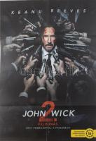 2017 John Wick: 2. felvonás és A sötét ötven árnyalata, kétoldalas filmplakát, hajtásnyomokkal, apró lapszéli szakadásokkal, 80×56 cm