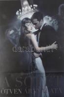 2017 John Wick: 2. felvonás és A sötét ötven árnyalata, kétoldalas filmplakát, hajtásnyomokkal, apró...