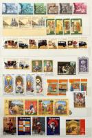 Vatikán 1943-1998 Zömmel postatiszta gyűjtemény, 12 lapos nagy alakú berakóban