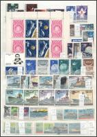 1930-1991 Közlekedés motívum tétel, összesen 179 db bélyeg sorokkal + 1 db blokk, 2 berakólapon (Mi EUR 77.-)