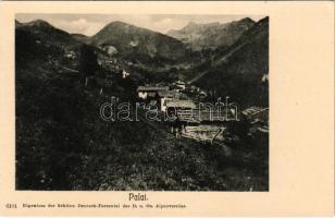 Palu del Fersina, Palai im Fersental, Palai en Bersntol (Südtirol); general view. Eigentum der Sektion Deutsch-Fersental des D. u. Oe. Alpenvereins (EK)